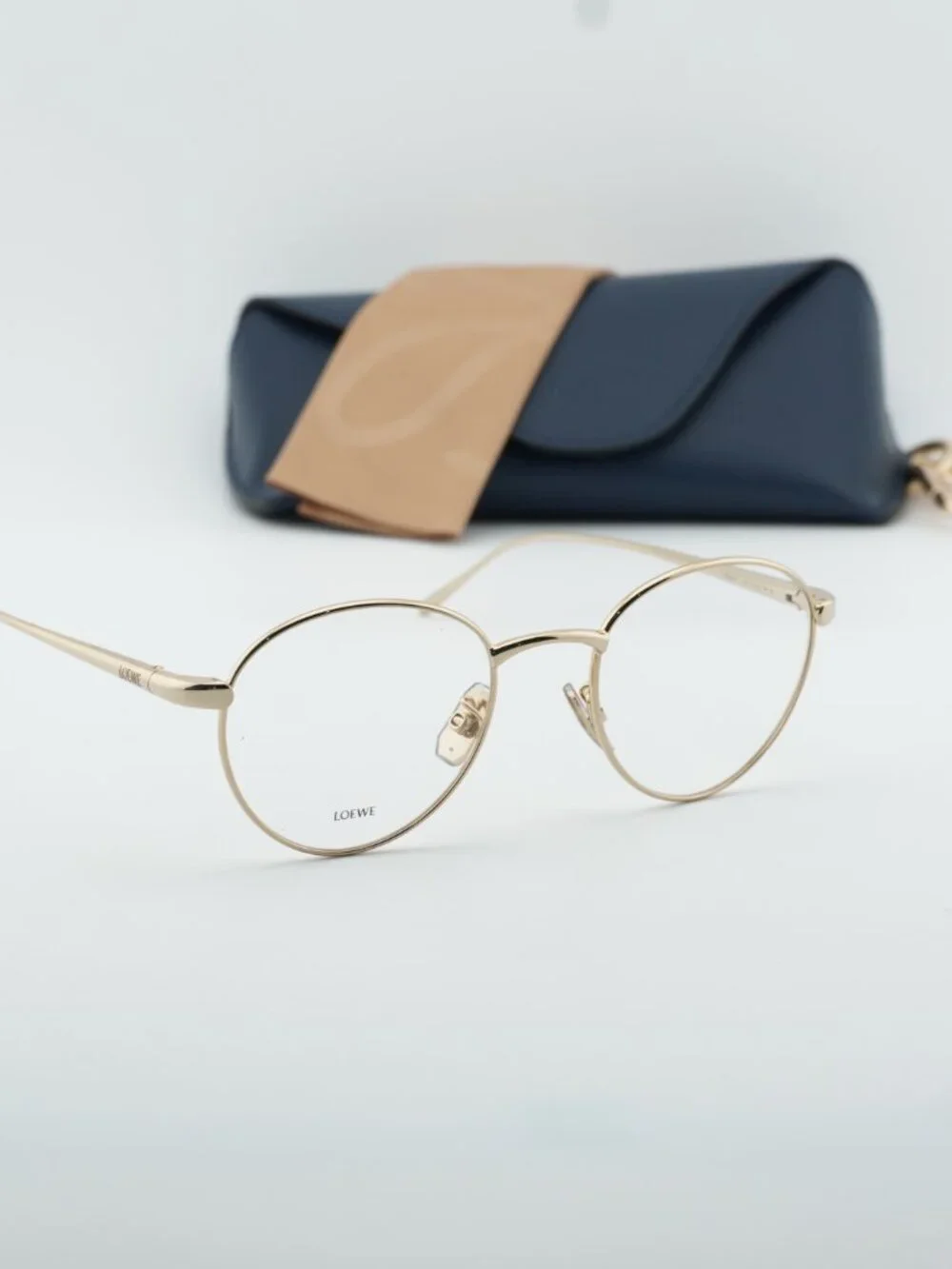 Loewe LW50051I 066 Square Eyeglasses - Gold 49mm